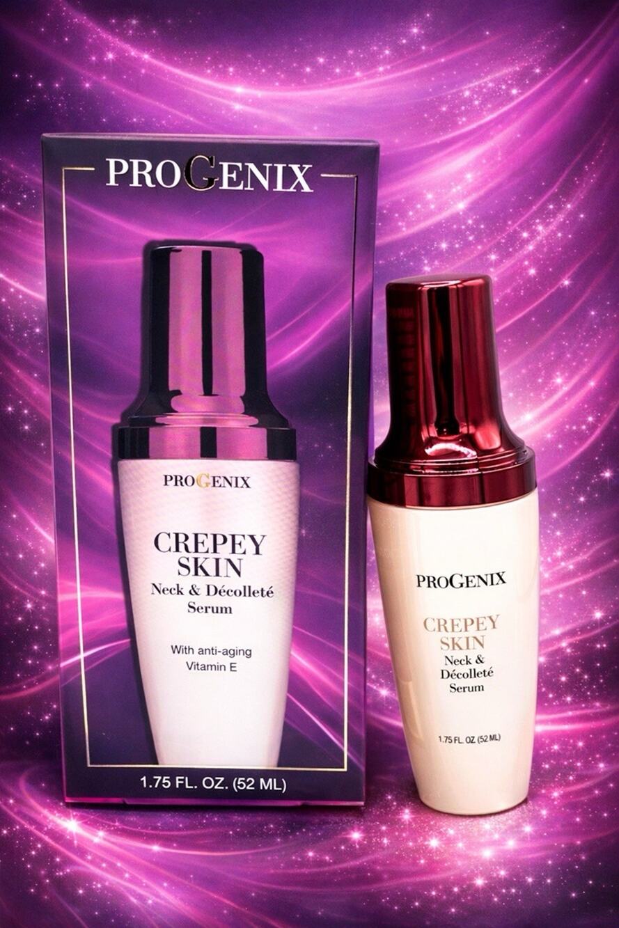 ProGenix - Crepey Skin - Neck & Décolleté Serum - 1.75 fl oz/ 52 mL